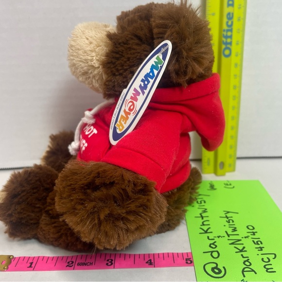 RARE RETIRED VHTF BNWT MINT MARY MEYER TINY BROWNIE BEAR ADORABLE GIFT - Picture 2 of 15